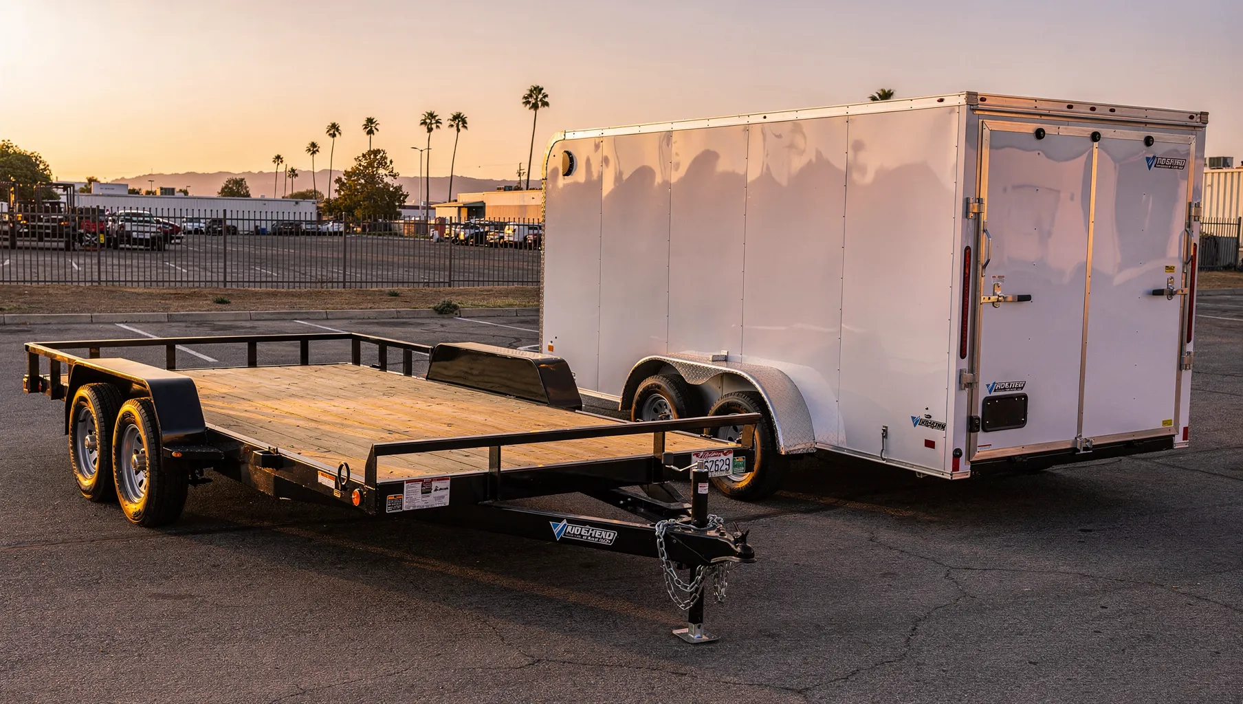 24FT Enclosed Trailer (Bumper Pull)
